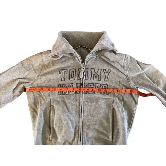 Vintage Y2K Tommy Hilfiger Full Zip Sweatshirt Preppy - Picture 10 of 10